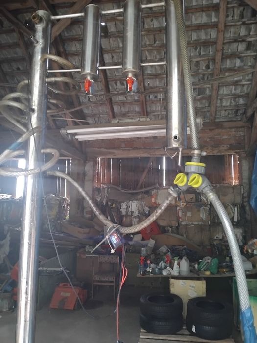 Aparatura  keg 50 litrów ocieplany z kranikiem