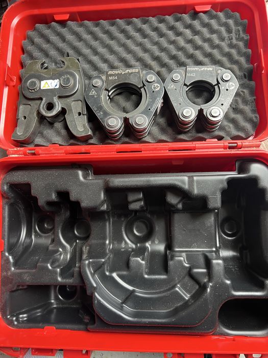 Zestaw szczęk Novopress M42-M54 + Adapter
