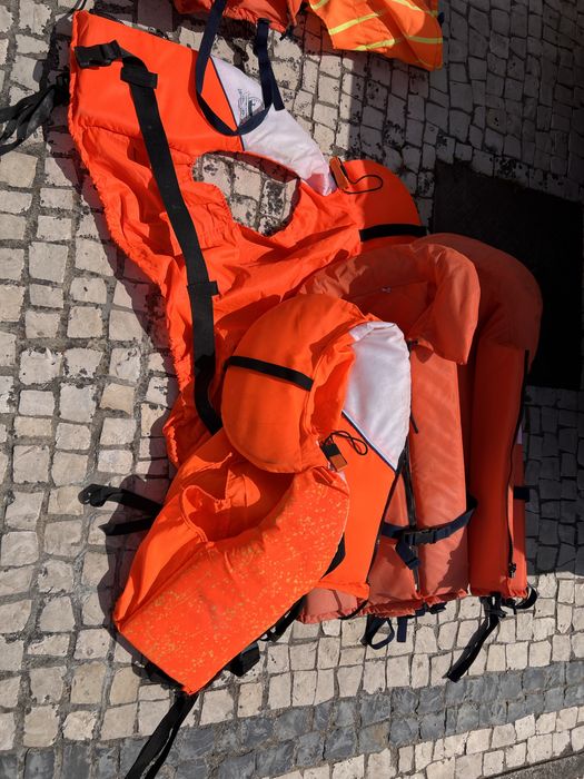 Colete salva vidas pesca barco homologado