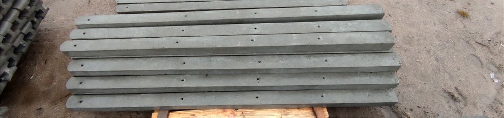 [OFERTAZIMOWA-10%]Słupki betonowe do siatki, podmurówki