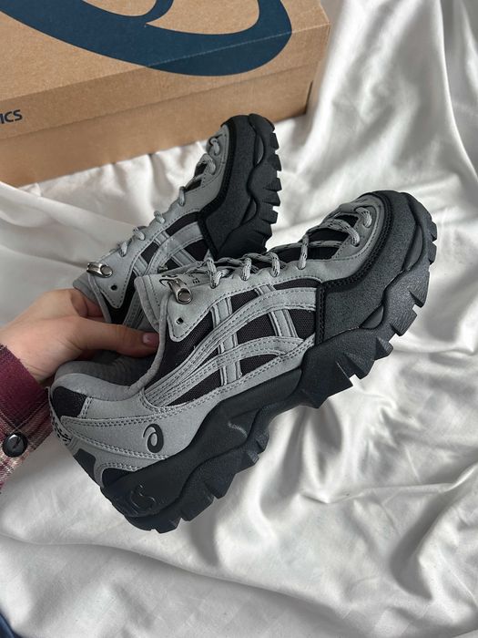 ‼️НОВІ Кросівки Asics Gel-Pickax Dark Grey Black