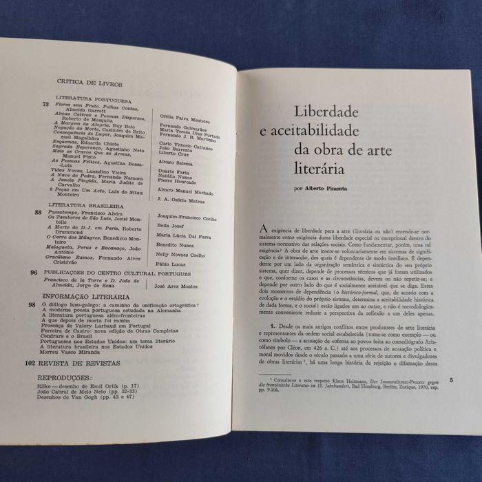 Revista Colóquio Letras 32 - Julho 1976