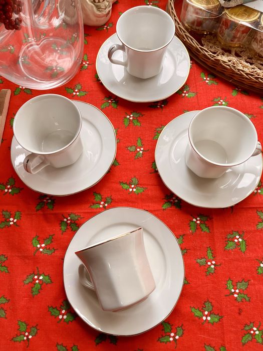 Eleganckie filiżanki