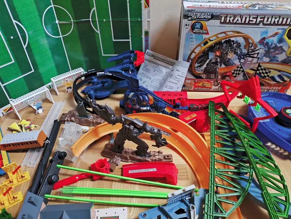 Góra zabawek za jedyne 20zł - tory, boisko, Tomy