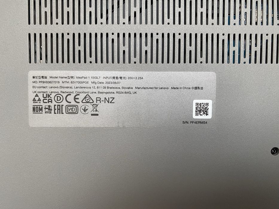 Ноутбук Lenovo IdeaPad 1 15IGL7 (Celeron N4120 4x1.1, 4Gb, SSD 128Gb)