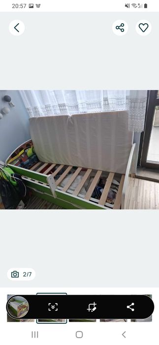 Łóżko dziecięce 120×60