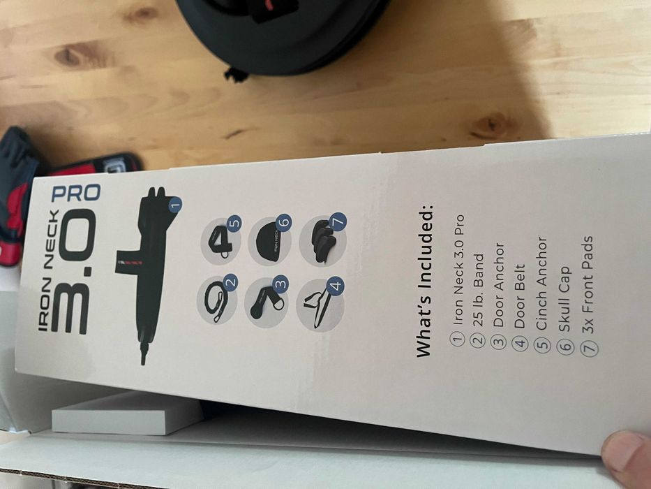Iron Neck 3.0 Pro - Condição perfeita, topo de gama