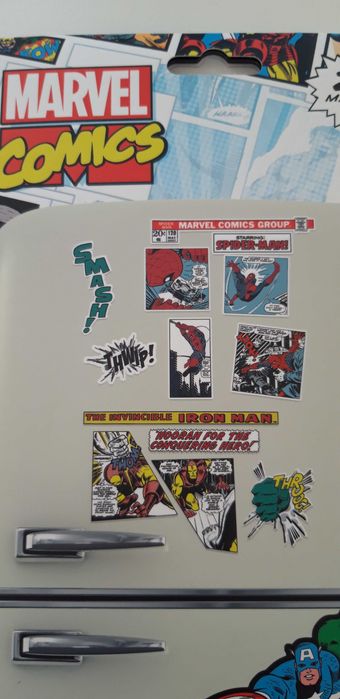 Conjuntos de imanes MARVEL Comics - Artigo NOVO.