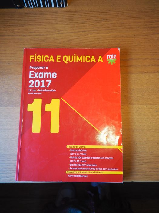 Livro de Físico Química - preparação para exame