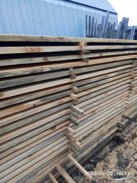 дошка обрізна 30мм сосна опалубка