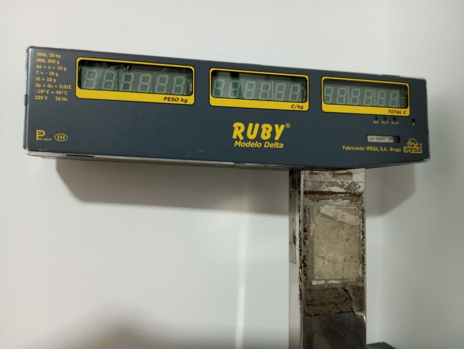 Balança digital  Ruby