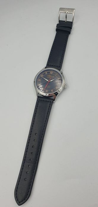 Atlantic Worldmaster Incabloc Automatic - 39 mm - szafir, skóra Swiss