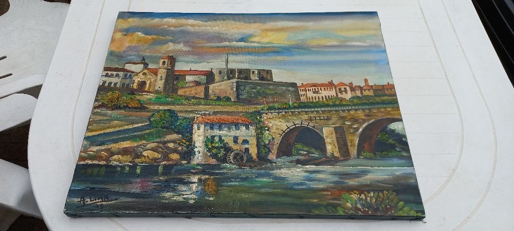 Pintura a óleo do Pintor António Lima