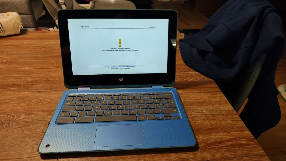 HP Chromebook x360 11 G1 EE – uszkodzony, na części lub do naprawy