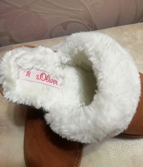 Тапочки тёплые s.Oliver 36-37 р