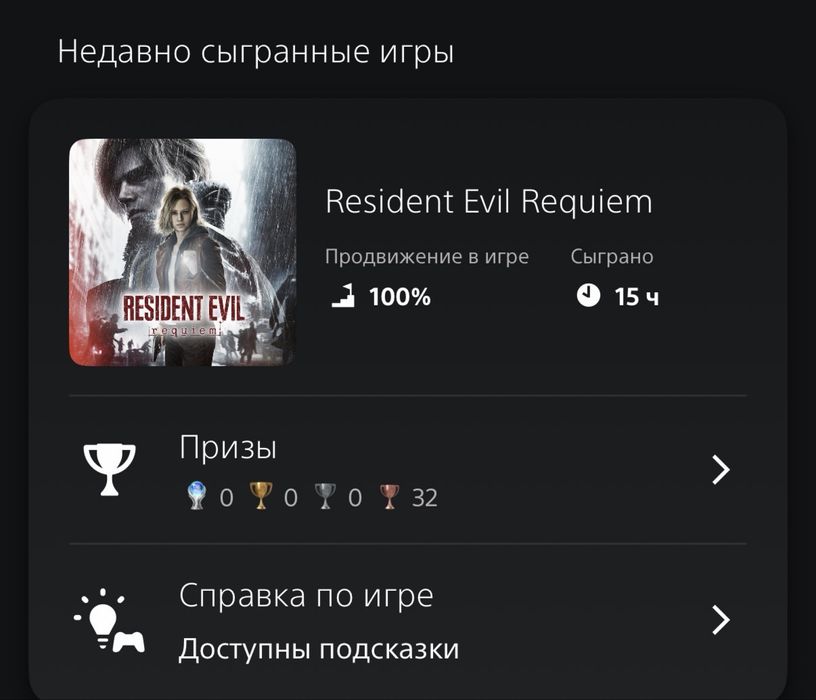 Диск PS 5 Resident Evil Requiem