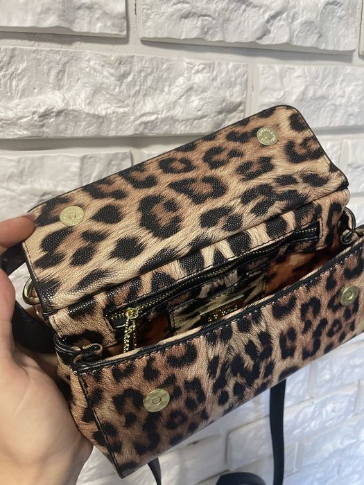 Тренд року! сумка леопардова, чорна , біла, бежева