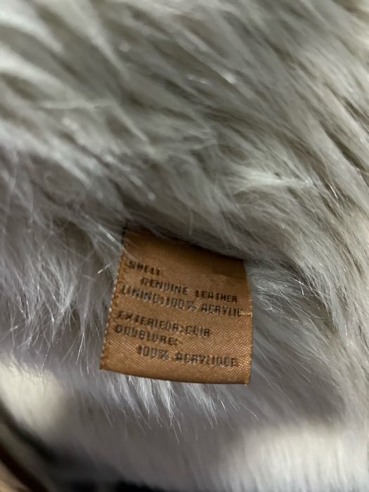 Шкіряна дублянка UGG