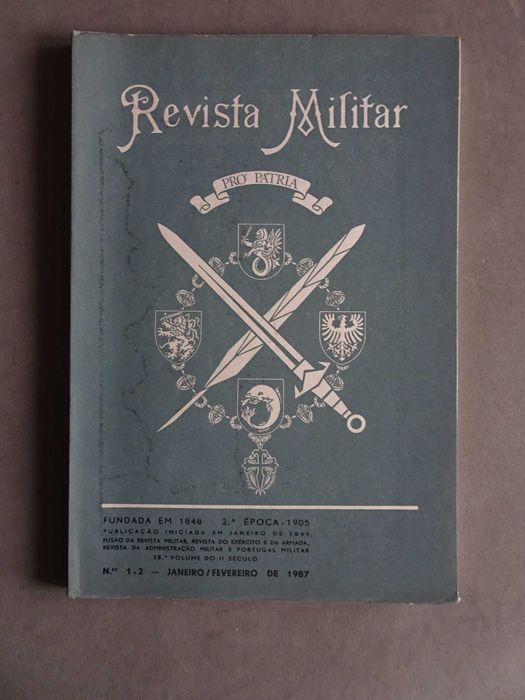 Revista Militar Pró Pátria nº 1 e 2 - Janeiro / Fevereiro do ano 1987