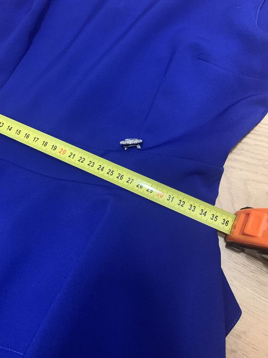 Sukienka kolor chabrowy