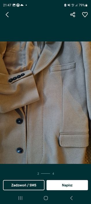 Płaszcz Bytom jak nowy BG2-50-45C-S okazja