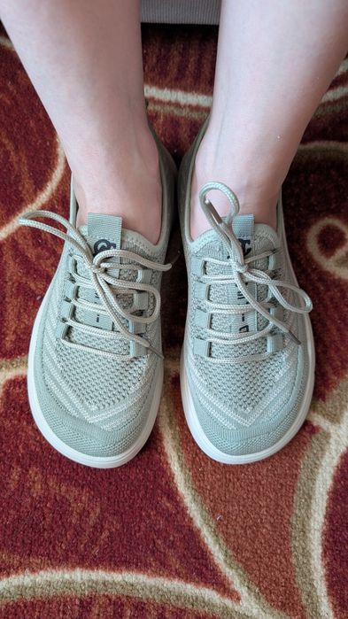 Мокасини жіночі світло-зелені