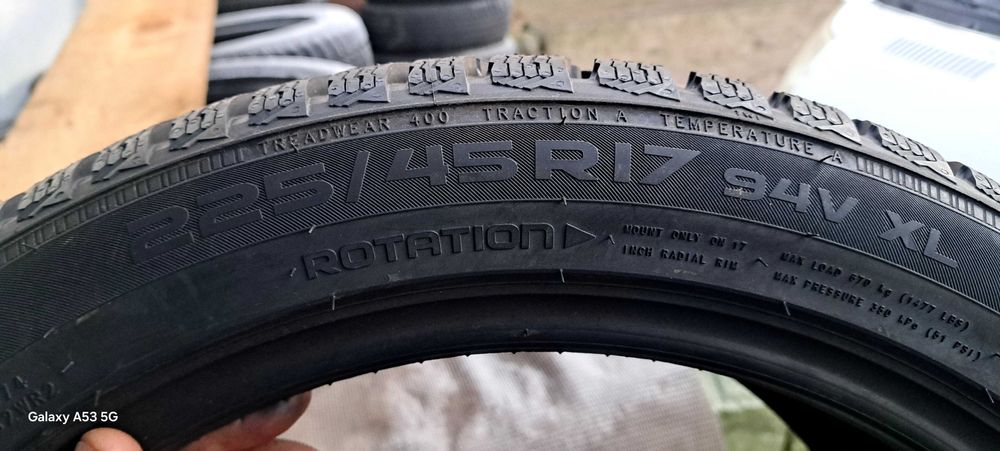 2 x 225/45/17 Nokian Tyres WR D4 zima Trzcianka • OLX.pl