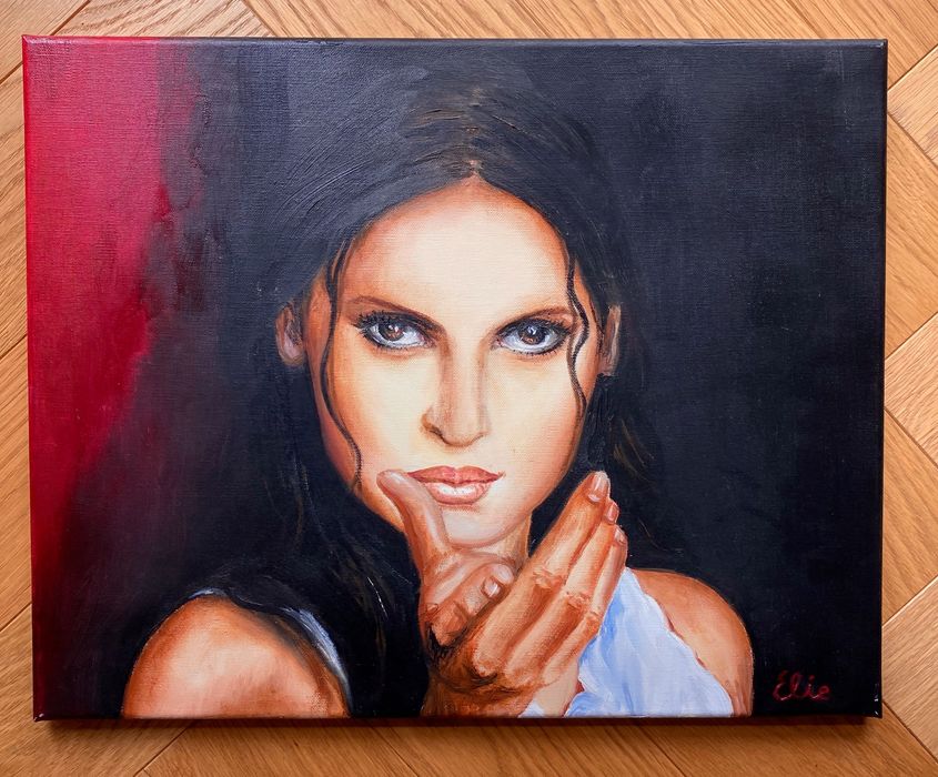 Elżbieta Mozyro "Elie", "Zaproszenie" - Efektowny Portret Kobiecy