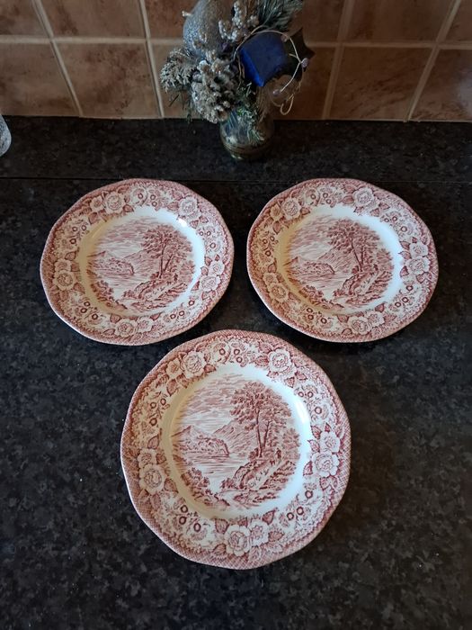 Чайная пара, , тарелка,блюдо, супница, винтаж Англия