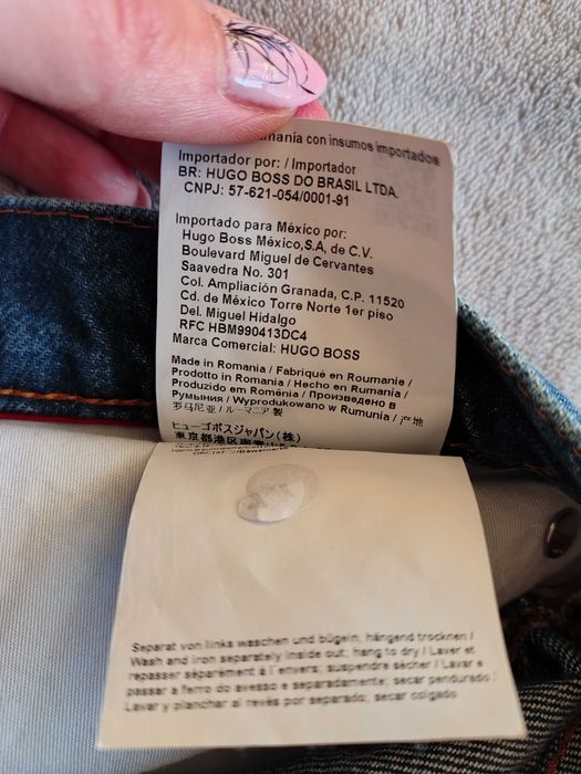 Nowe Jeansy Hugo Boss 32/32 kod1046