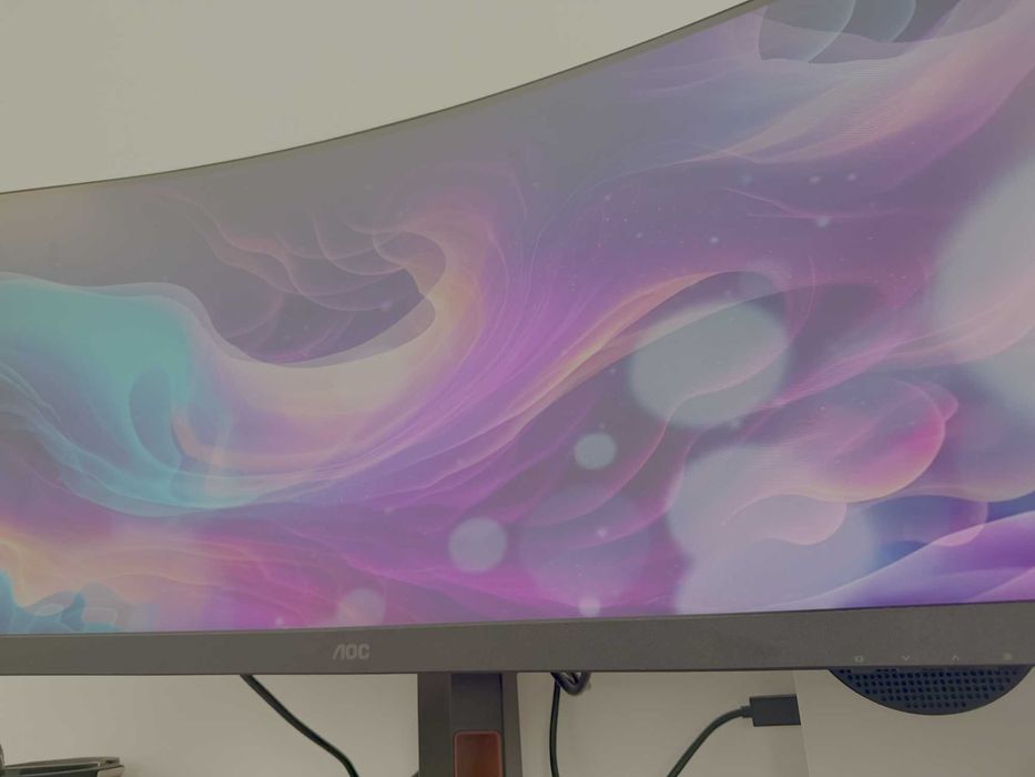 Monitor Gaming Curvo AOC CU34G4 34" UltraWide QHD 180Hz (Como Novo na Caixa)