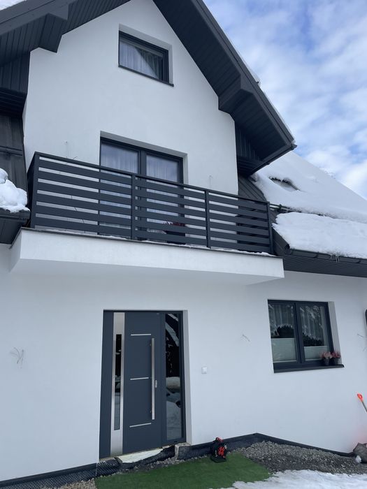 Balustrada balkonowa aluminiowa