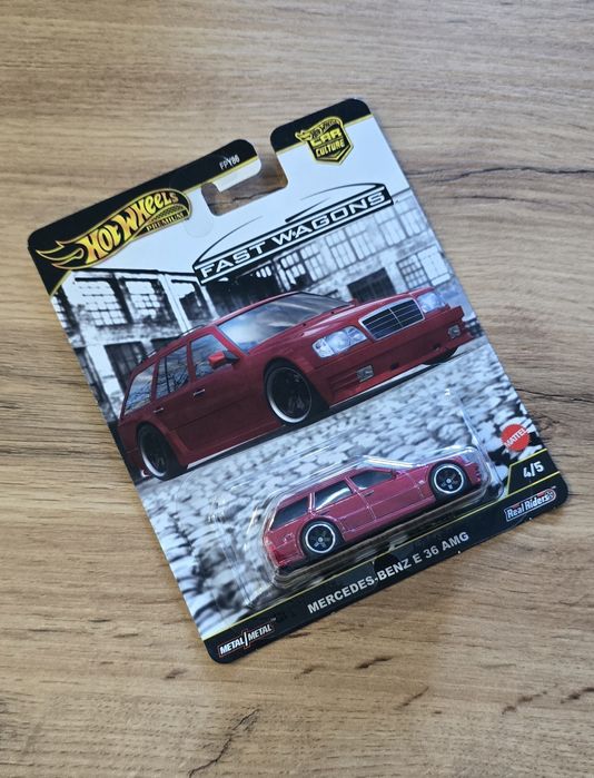 Hot Wheels Premium Mercedes Benz E-36 AMG Fast Wagons Chełm • OLX.pl