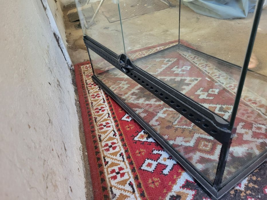 Terrário exoterra 60x45x45cm (ideal para dragão barbudo)