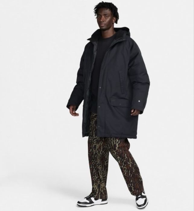 Мужская куртка, парка Nike Life Innsulated Parka Black