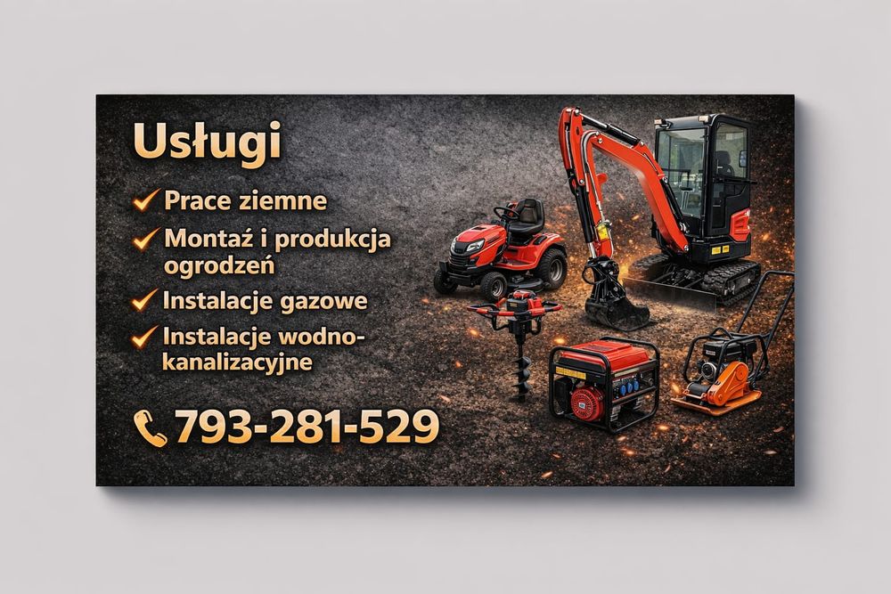 Wynajem sprzętu budowlanego, zagęszczarka, ubijarka do gruntu