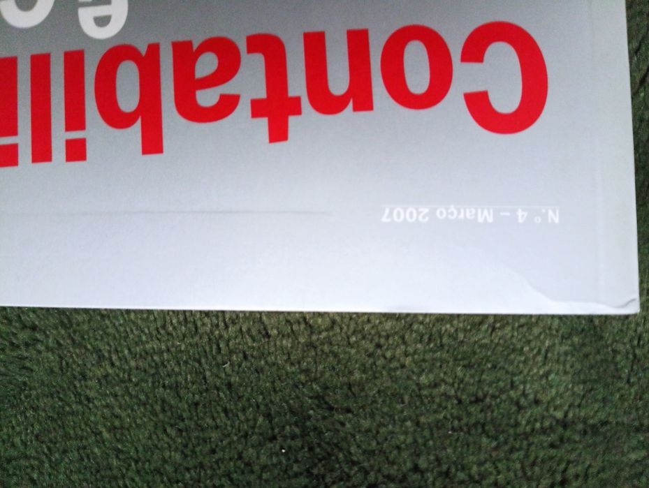 2 livros Contabilidade e Gestão - n 4 Março de 2007 e n5 Junho de 2008
