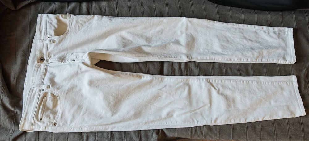 G-Star RAW Spodnie Jeans Białe. W34 L32