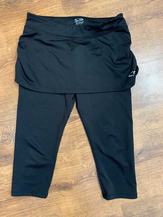 Тренировочный комплект спортивные лосины юбка