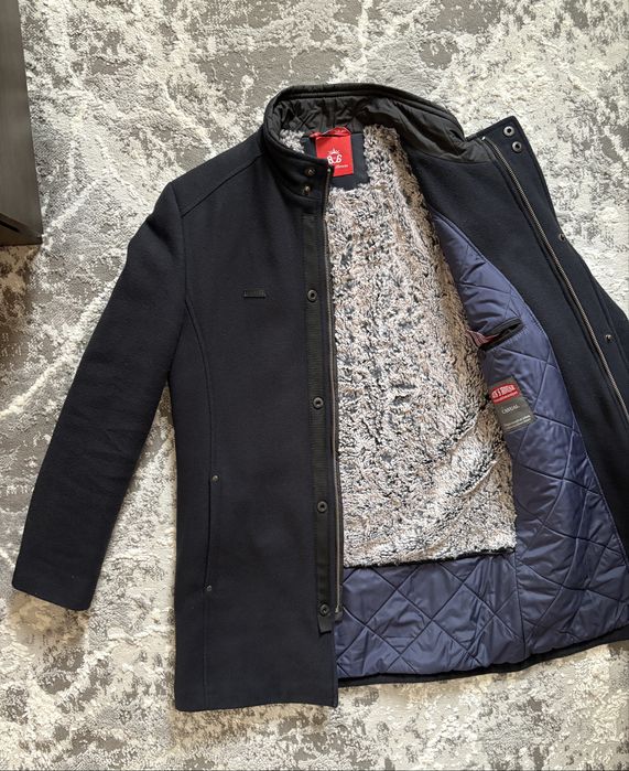 Чоловіче зимове вовняне тепле пальто Sun's House