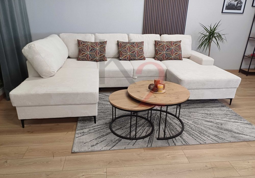 Nowoczesny Narożnik PABLO, duży narożnik USB rozkładana +gratis