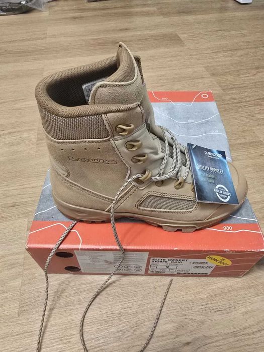 Buty Lowa = Elite Desert = EU43,5 = US 10,0 = UK 9,0