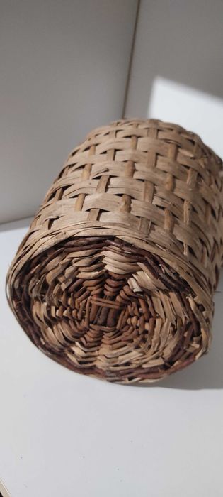 Garrafão vidro empalhado