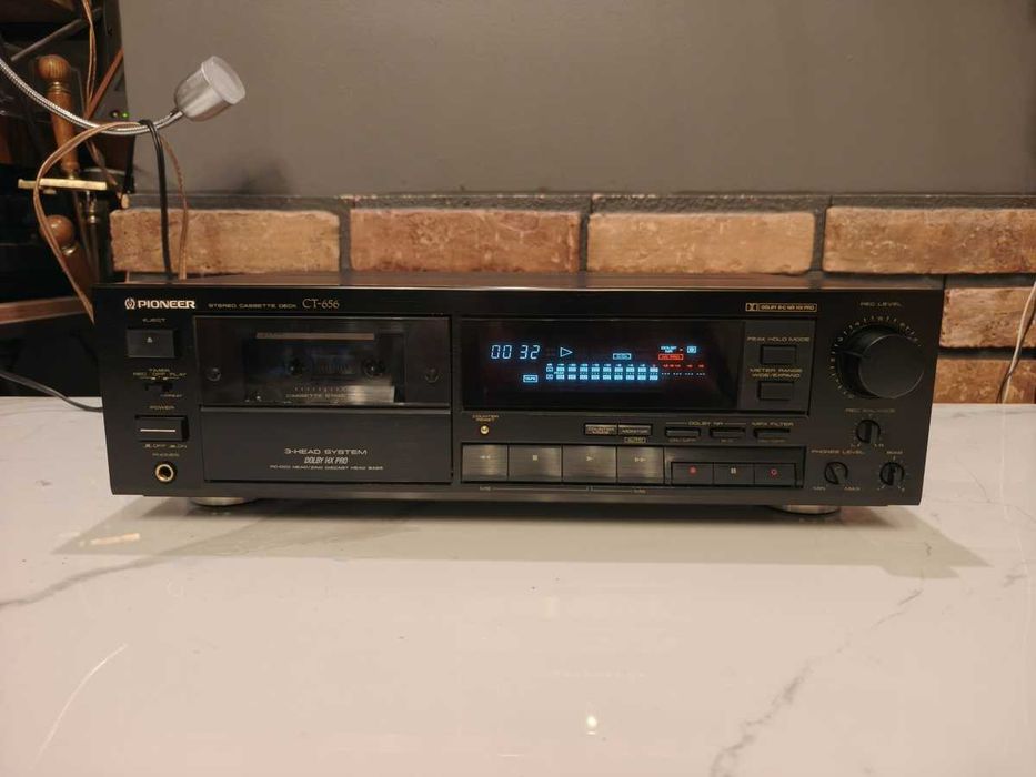 PIONEER CT-656 Magnetofon 3 głowicowy w znakomitym stanie !