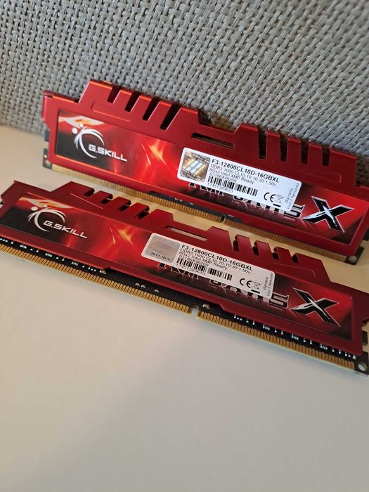 Memórias RAM 16GB G.Skill Ripjaws X DDR3 a 1600 Mhz