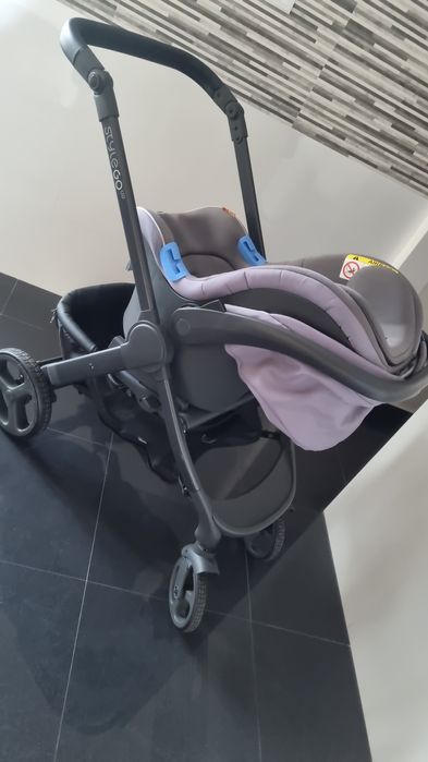 Carrinho Trio Chicco + Isofixo - style go up