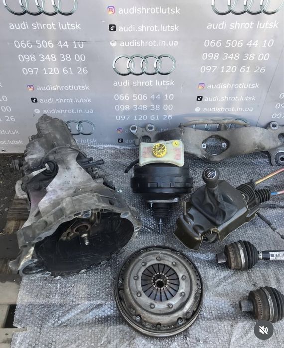 Audi A4 B6 2.0 ALT бензин комплект МКПП свап механіка переход кпп
