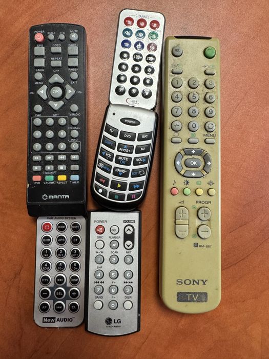 Piloty do telewizora