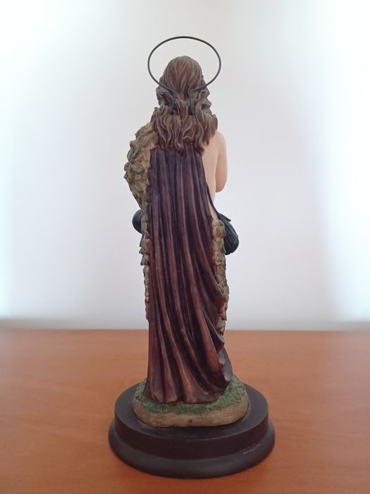 Santo Onofre em Marfinite - 22cm430935124445112323