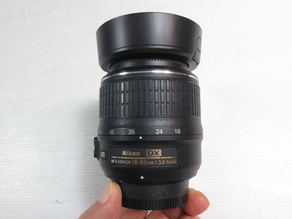 Nikon 18-55 com ou sem VR temos varios modelos ver descrição